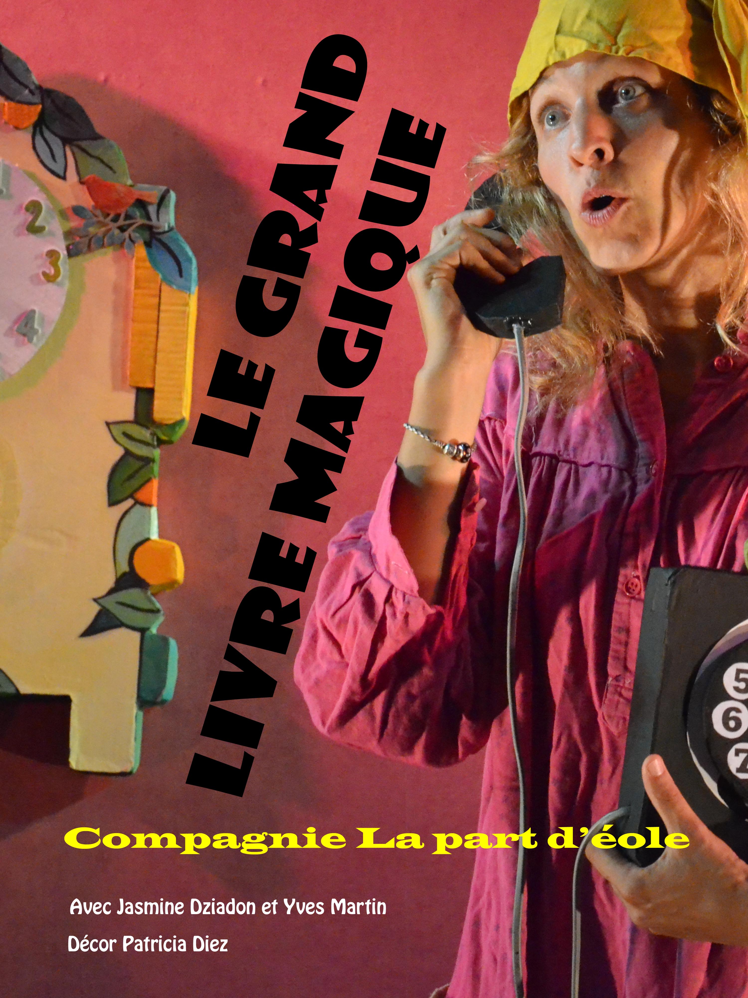 affiche le grand livre magique